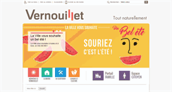 Desktop Screenshot of mairie-vernouillet.fr
