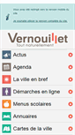 Mobile Screenshot of mairie-vernouillet.fr