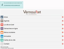 Tablet Screenshot of mairie-vernouillet.fr